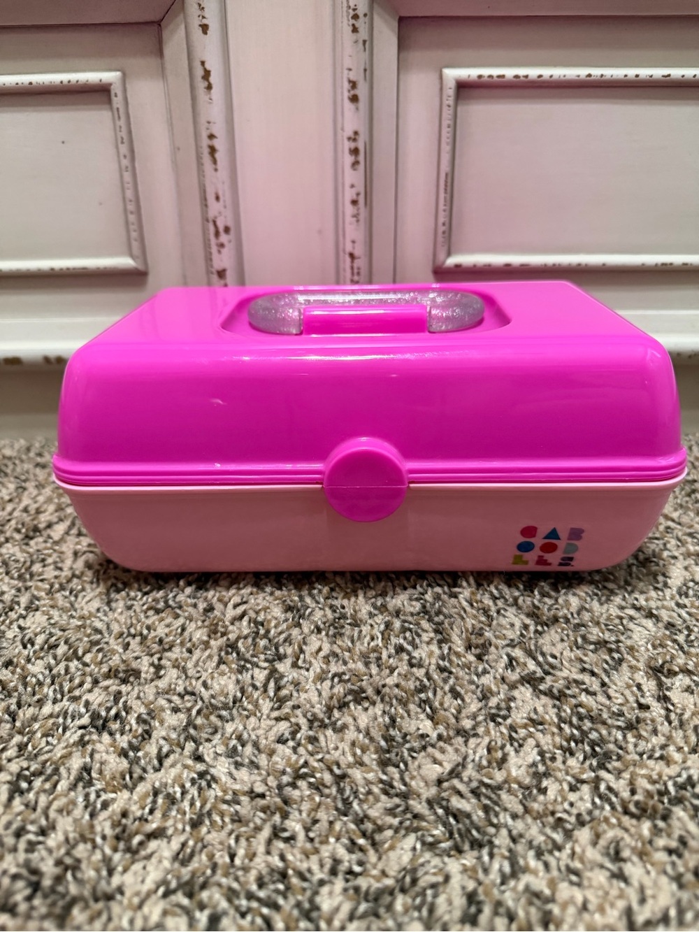 Caboodles Pink Two-Tone Makeup Organizer Case